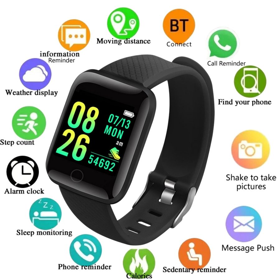 Watch Smart Y68 - Reloj inteligente multifunción para hombre y