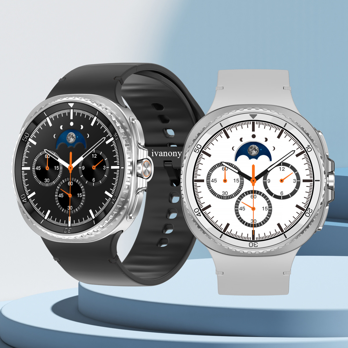 Smartwatch Digital Watches For Men - Reloj inteligente para hombre con bisel
