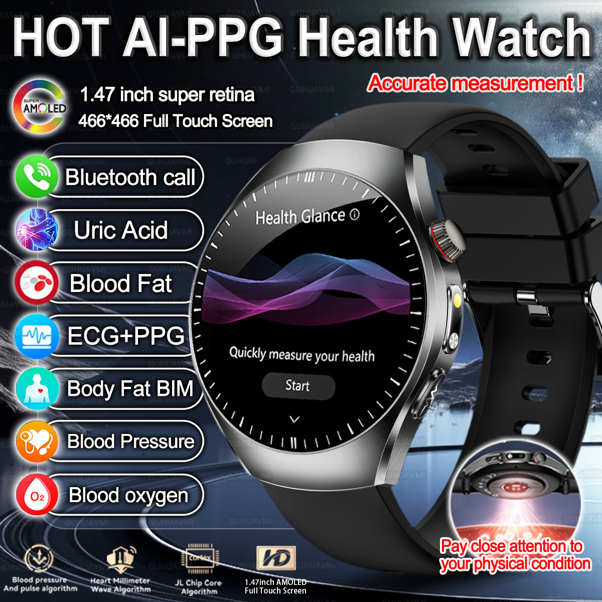 Smartwatch Branded Watches For Women - Nueva marca 2026 actualización control de