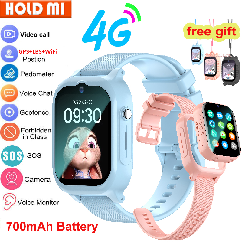 Smartwatch Watches Gift For Girls - Reloj inteligente para niños 4G GPS