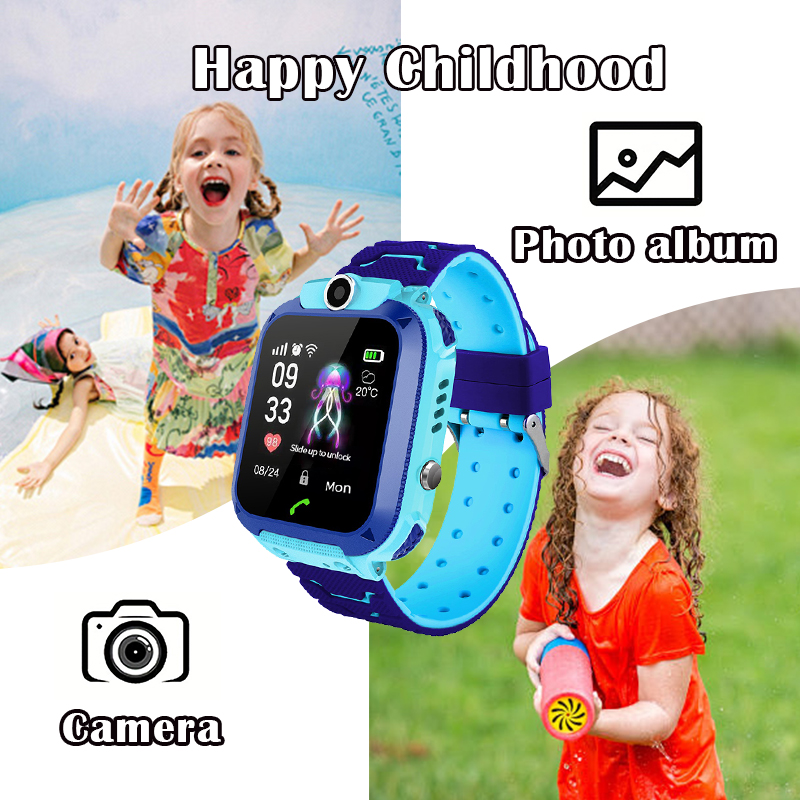 Smartwatch Watches Gift For Girls - Reloj Inteligente Q12B para Niños con
