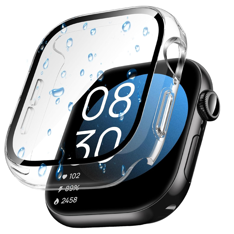 Iwatch Smartwatch Series 7 - Funda de vidrio para Apple Watch,