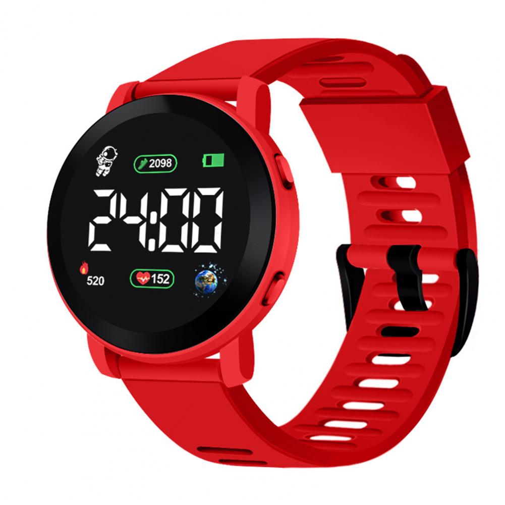 Smartwatch Digital Watches For Kid Boy - Reloj Digital LED para niños, resistente
