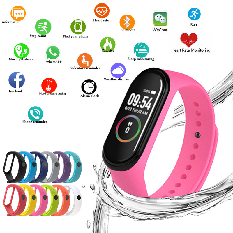 Smartwatch Branded Watches For Women - Relojes inteligentes M4, pulseras deportivas para