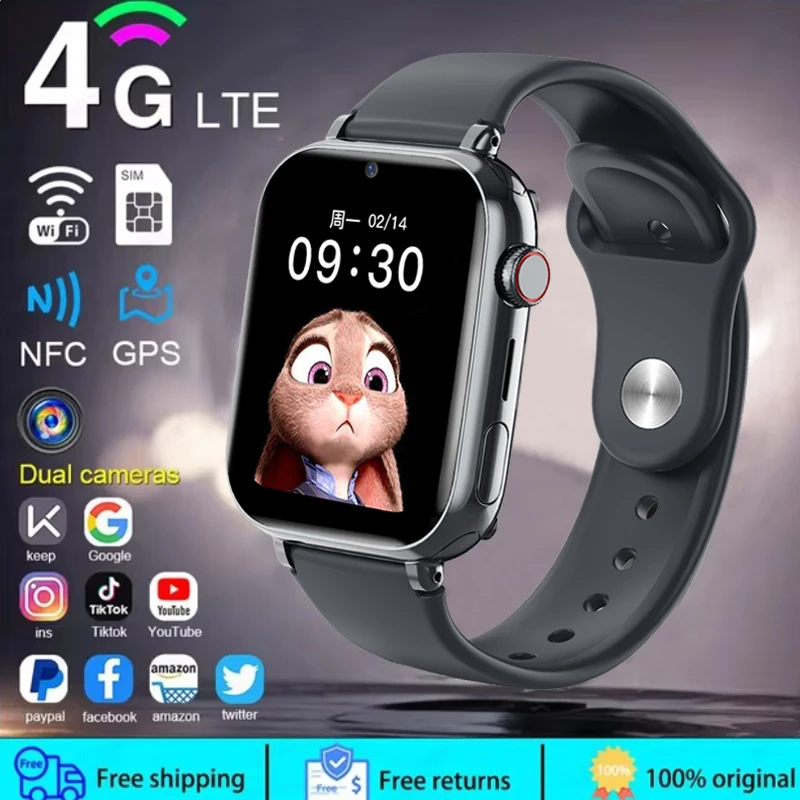 Smartwatch Watches Gift For Girls - Reloj inteligente 2025 para niños LBS