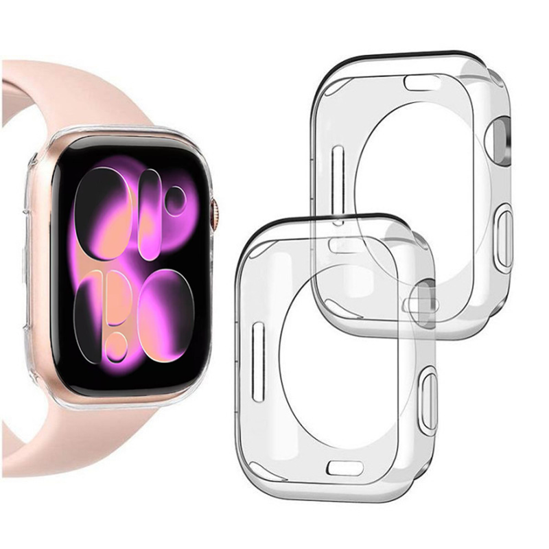 Iwatch Smartwatch Series 7 - Funda de silicona para Apple Watch
