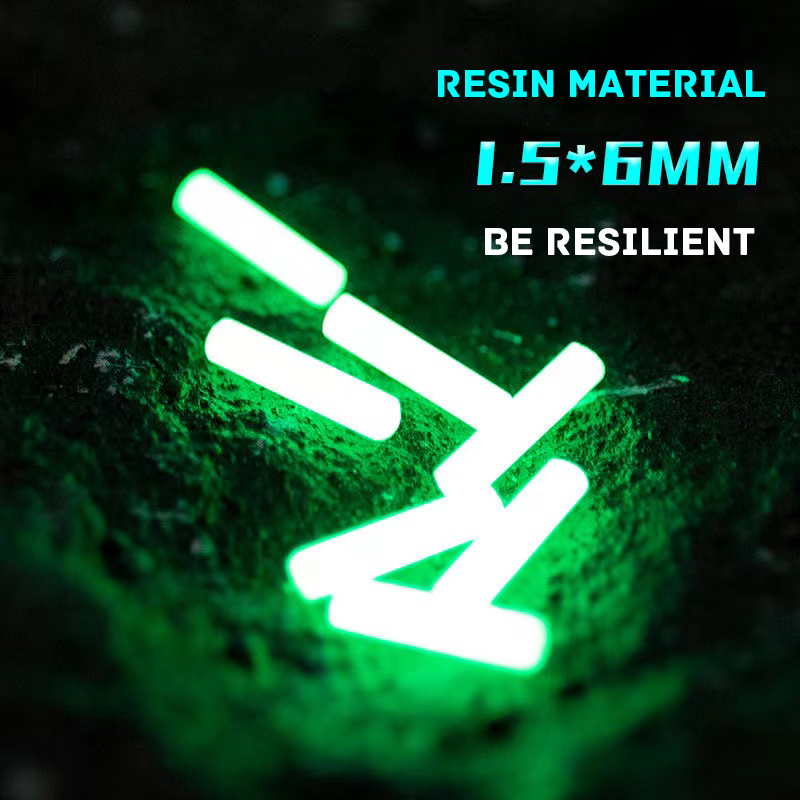 Tritium Gas Tube - Tubo luminoso de resina EDC, accesorios