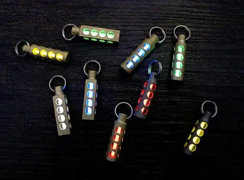Tritium Gas Tube - Nuevo Colgante de Aleación de Titanio
