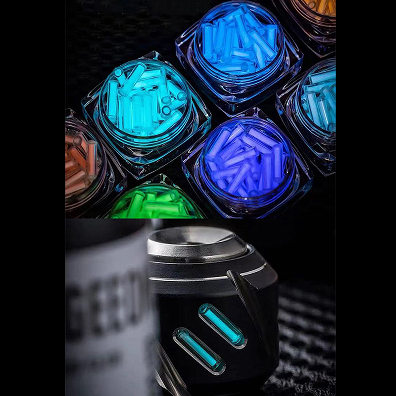 Tubo luminoso de vidrio no tri - Tritium Gas Tube reseña y precio