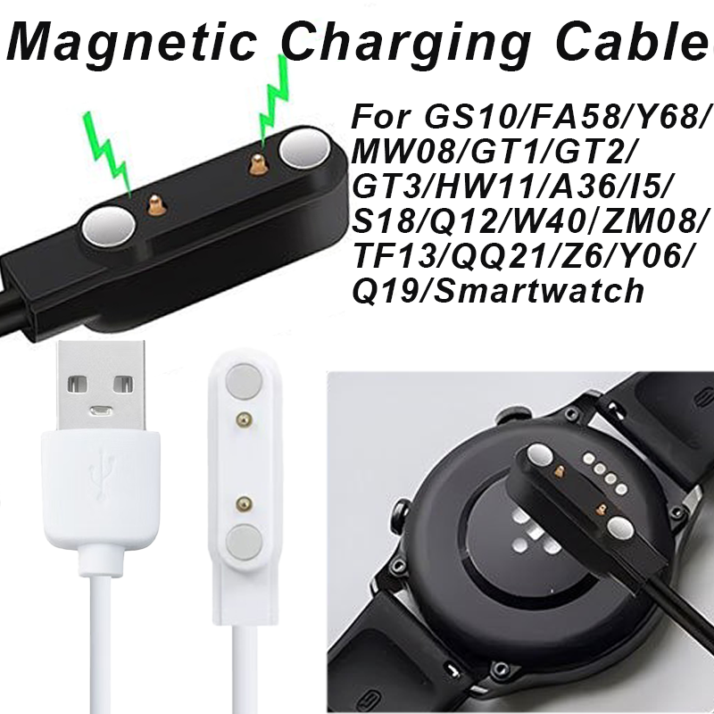 Cable cargador de reloj inteli - Watch Smart Y68 reseña y precio