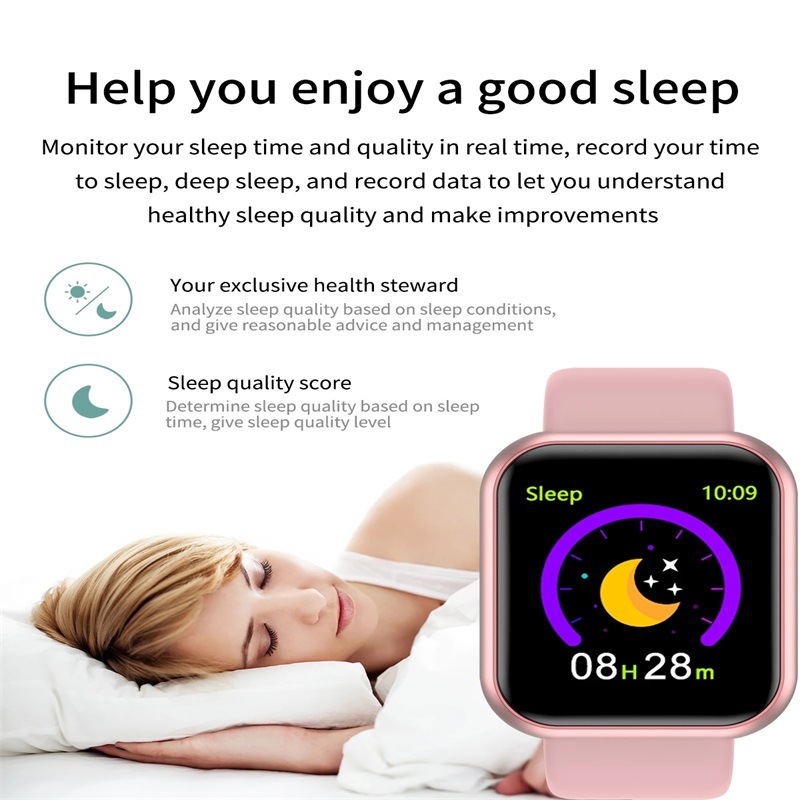 Reloj inteligente Y68 para hom - Watch Smart Y68 reseña y precio