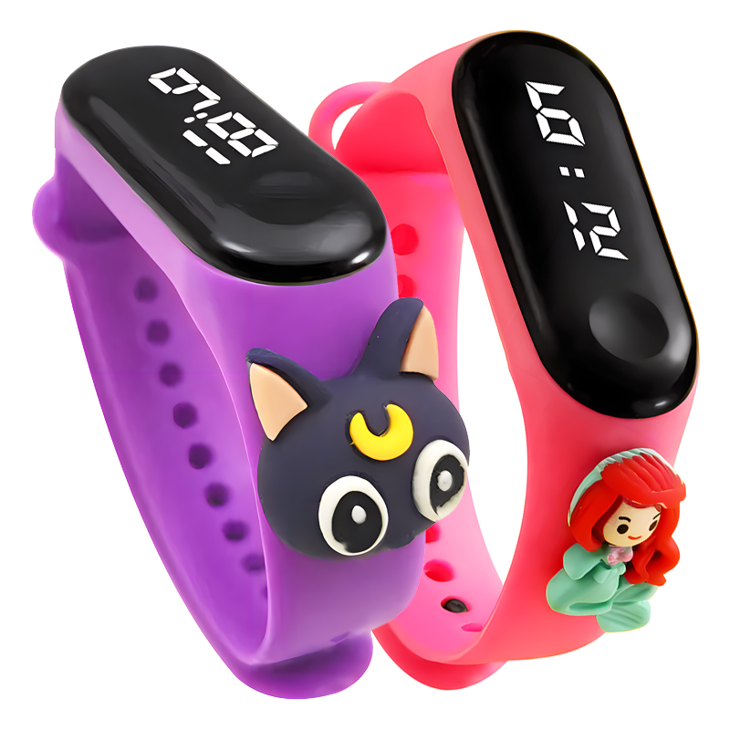 Reloj inteligente multicolor p - Smartwatch Digital Watches For Kid Boy reseña y precio