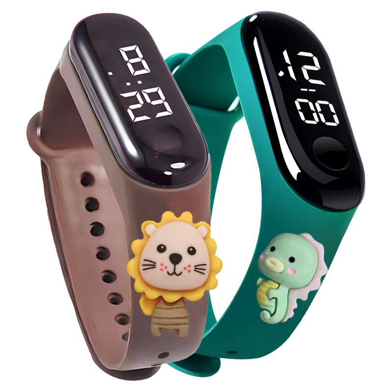 Reloj inteligente multicolor p - Smartwatch Digital Watches For Kid Boy reseña y precio