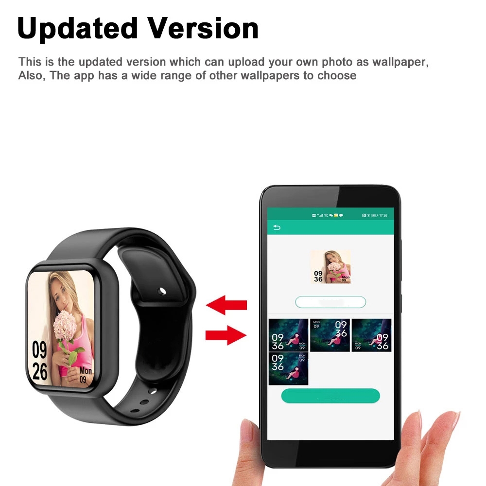 Reloj inteligente para hombres - Watch Smart Y68 reseña y precio
