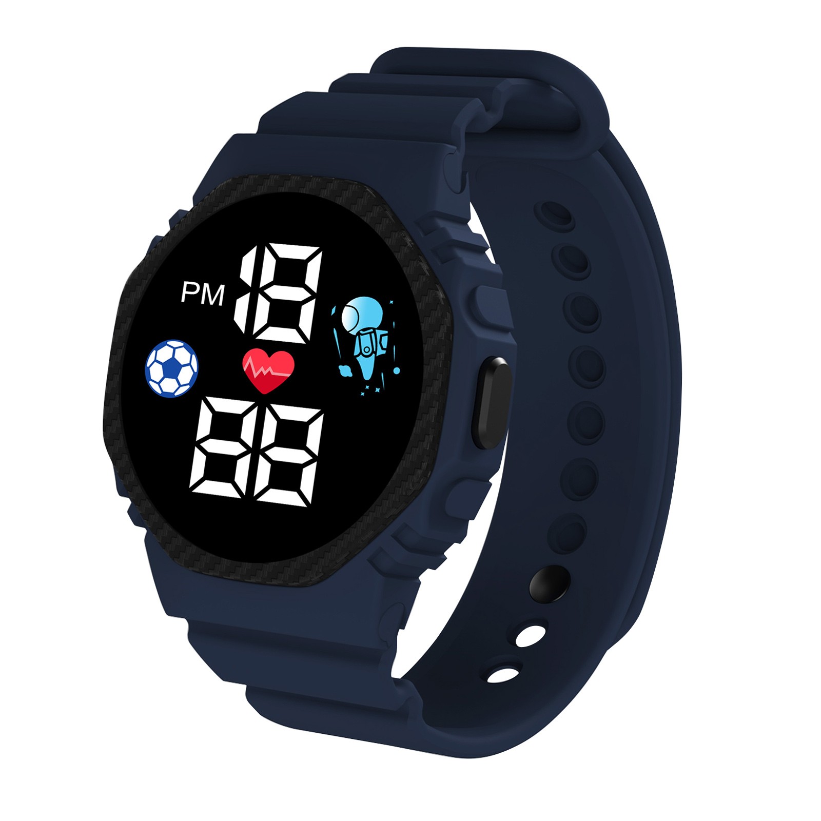 Reloj inteligente multicolor p - Smartwatch Digital Watches For Boys reseña y precio