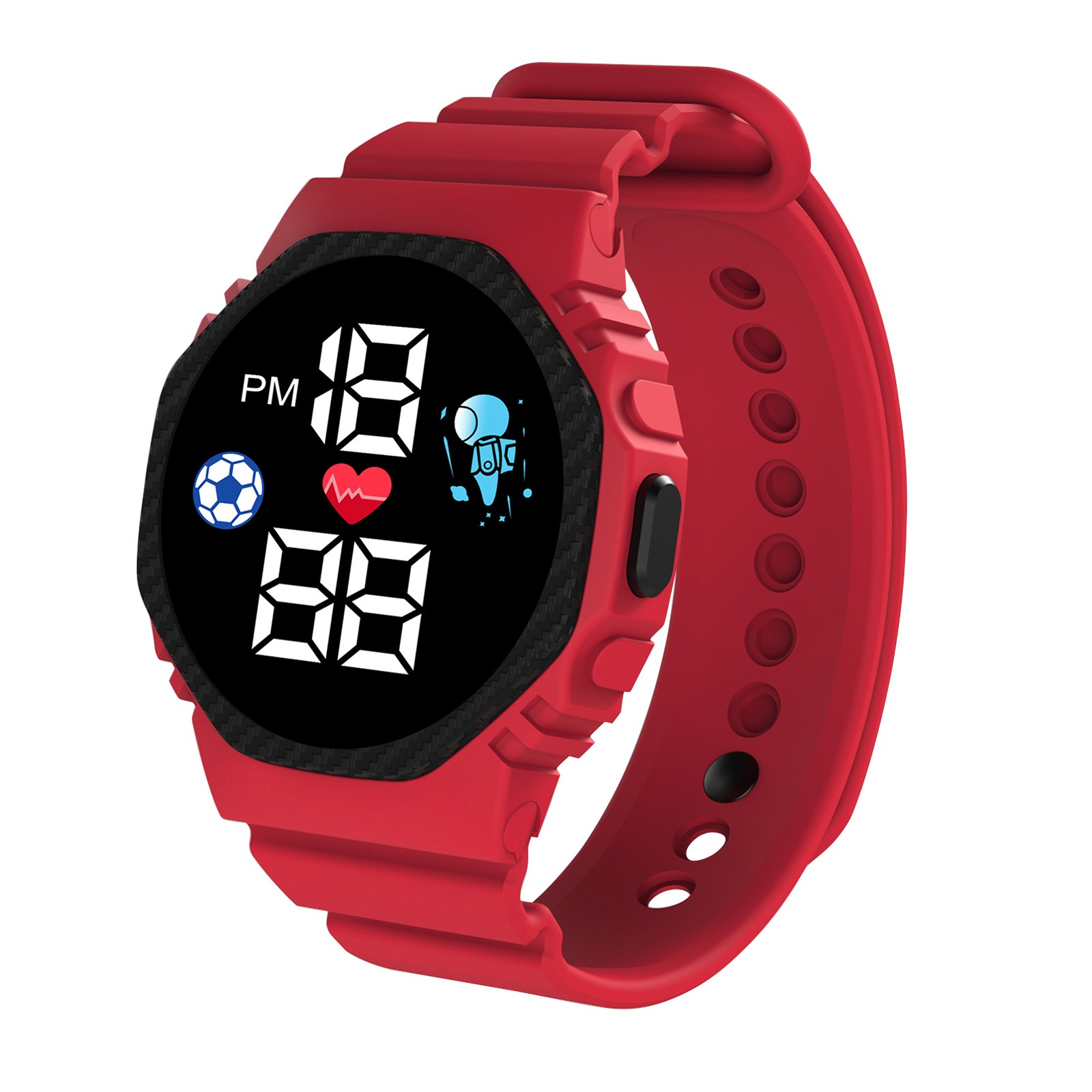 Reloj inteligente multicolor p - Smartwatch Digital Watches For Boys reseña y precio