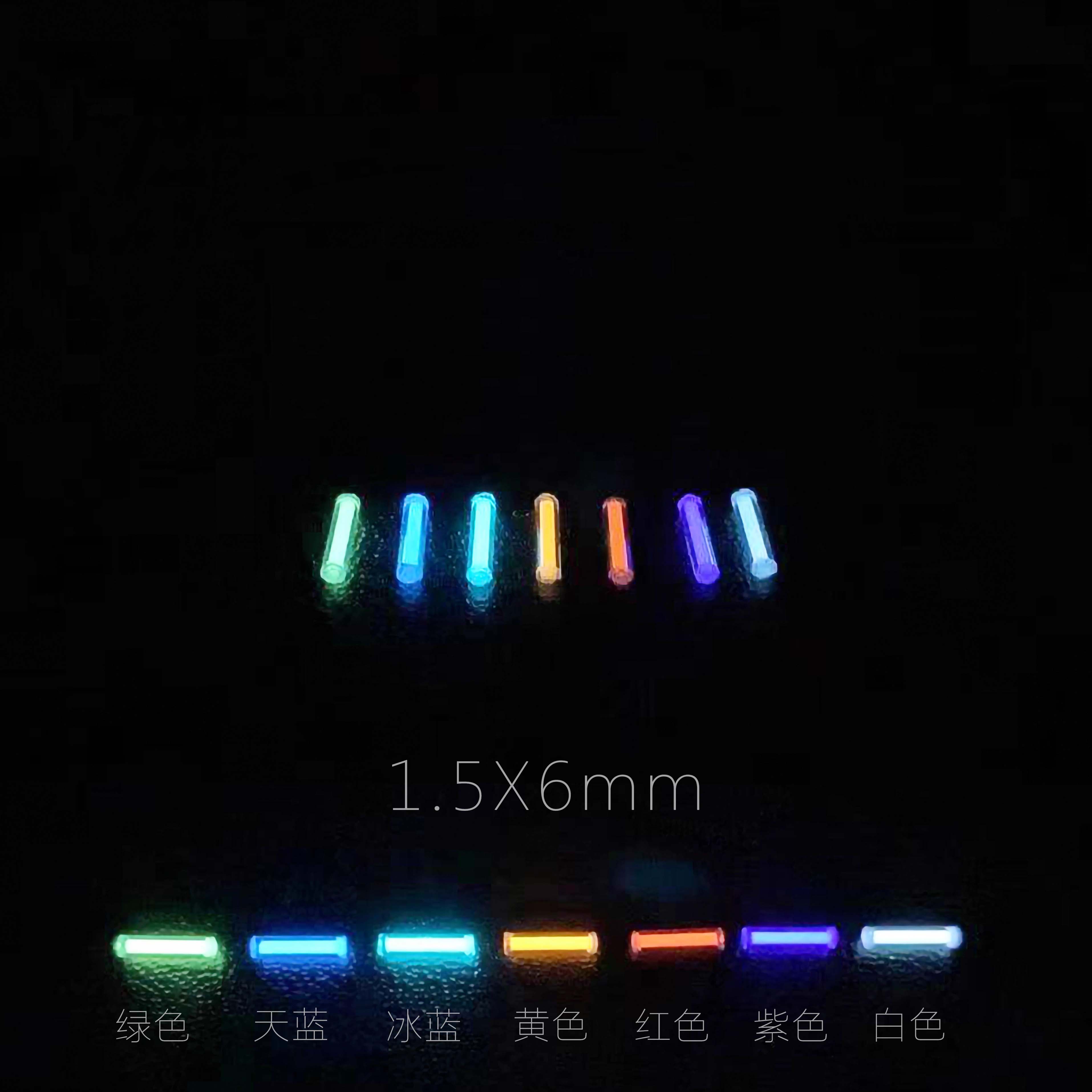 Paquete de 6 Tubos de Vidrio L - Tritium Gas Tube reseña y precio