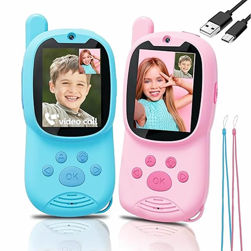 Walkie Talkies Lindos, Paquete - Smartwatch Watches Gift For Girls reseña y precio