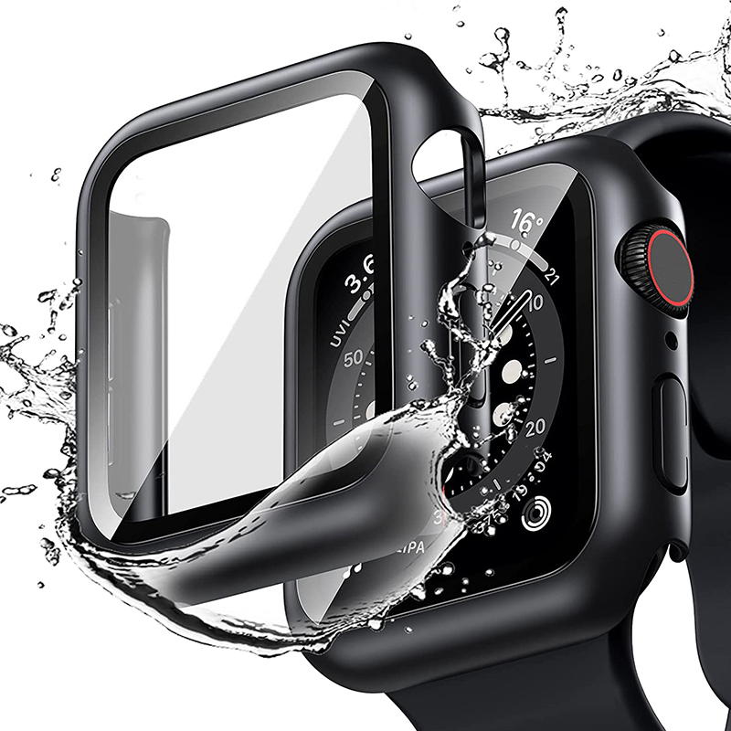 Vidrio templado + cubierta par - Iwatch Smartwatch Series 7 reseña y precio