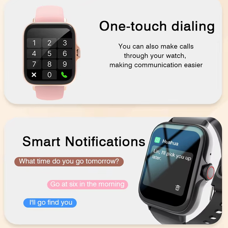 Reloj inteligente deportivo co - Watch Smart Y68 reseña y precio