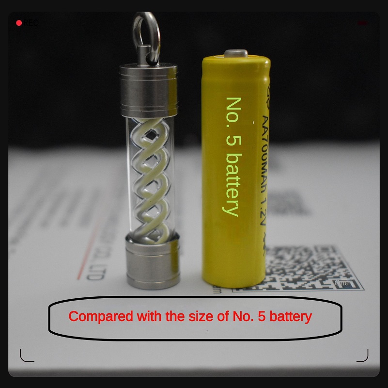 Llavero EDC sin tritio, colgan - Tritium Gas Tube reseña y precio