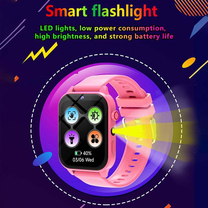 Reloj inteligente con linterna - Smartwatch Watches Gift For Girls reseña y precio