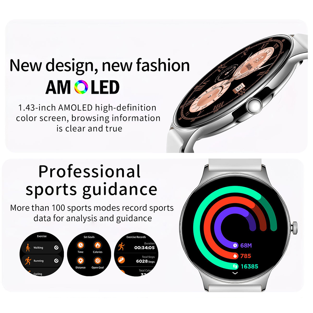Reloj Inteligente Ultrafino AM - Smartwatch Digital Watches For Women reseña y precio