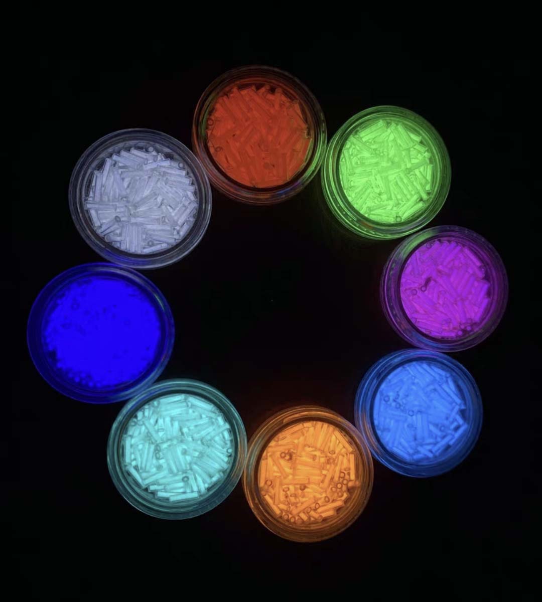 Barra luminosa pequeña de vidr - Tritium Gas Tube reseña y precio