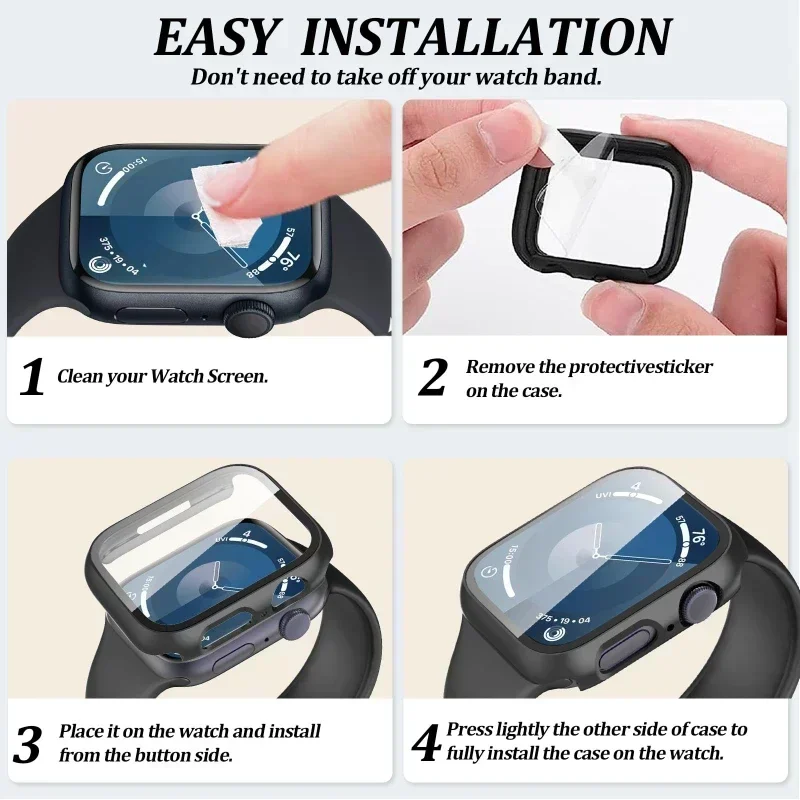 Vidrio + funda + correa para A - Iwatch Smartwatch Series 7 reseña y precio