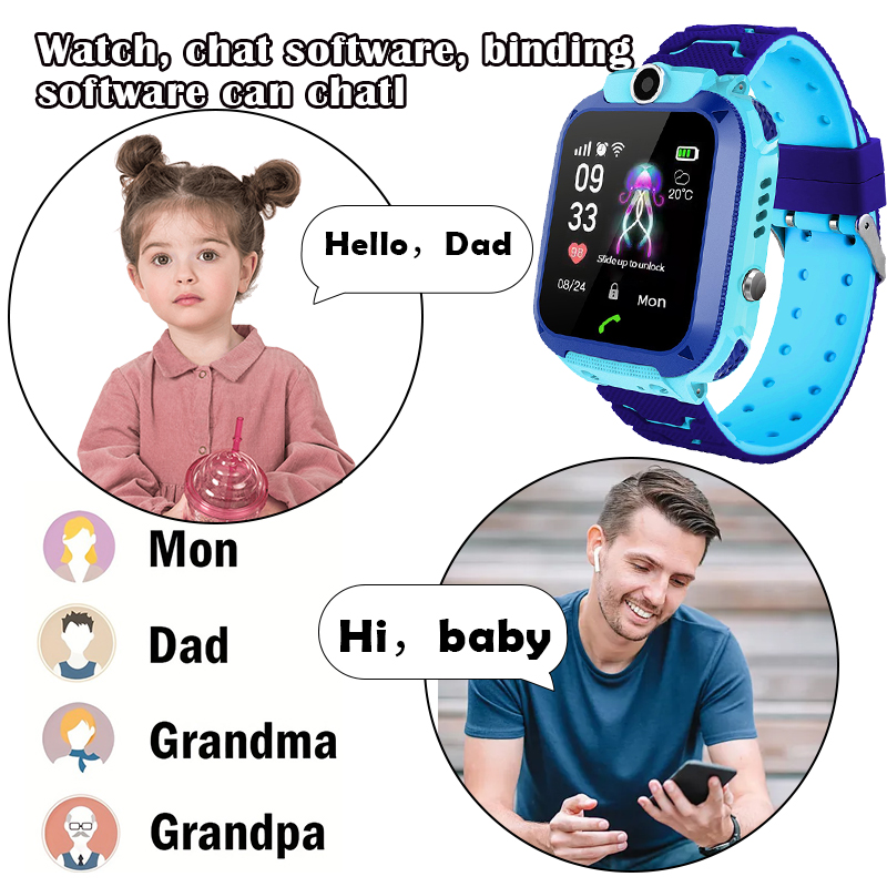 Reloj Inteligente Q12B para Ni - Smartwatch Watches Gift For Girls reseña y precio
