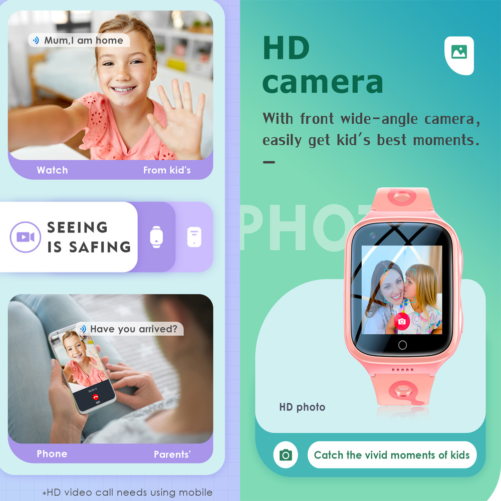 Reloj Inteligente 4G para Niño - Smartwatch Watches Gift For Girls reseña y precio
