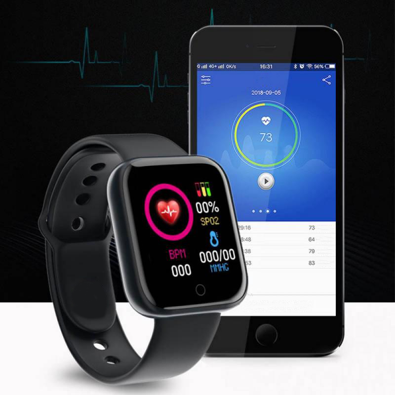 Relojes inteligentes para homb - Watch Smart Y68 reseña y precio