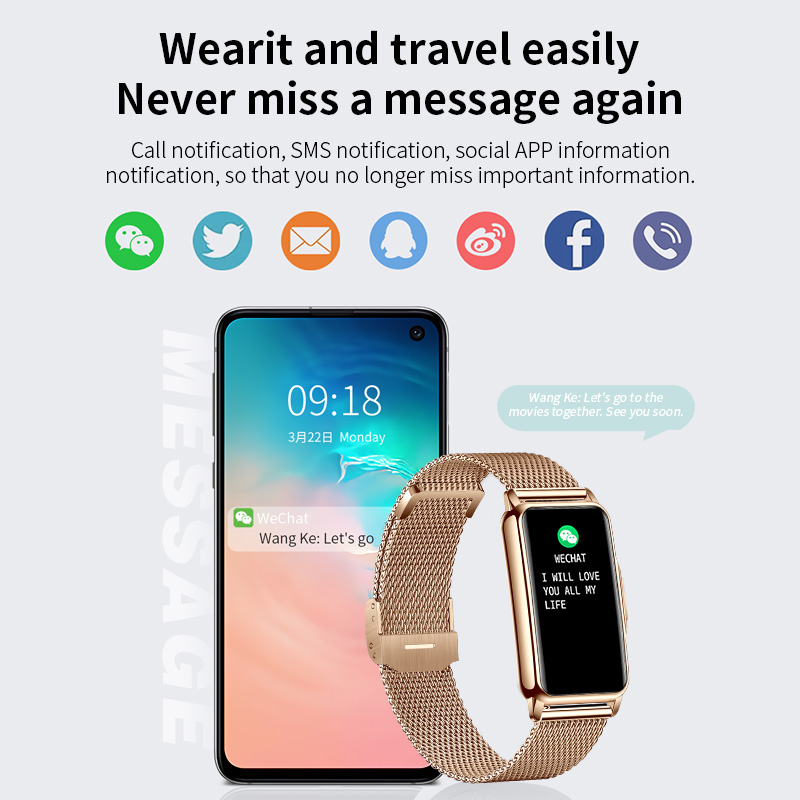 LIGE-reloj inteligente deporti - Smartwatch Branded Watches For Women reseña y precio