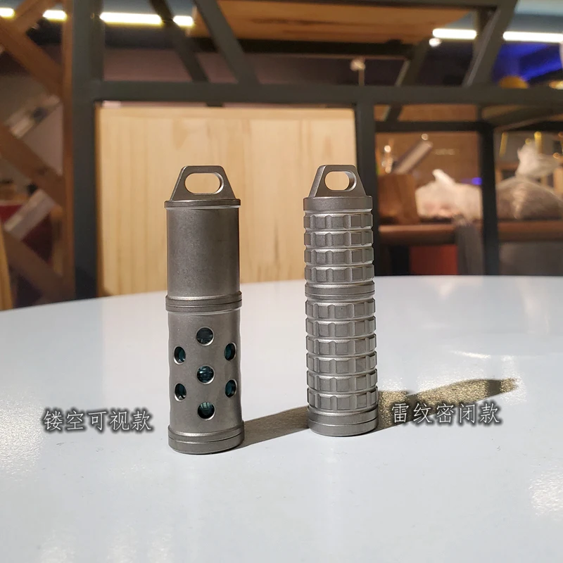 Cuchillo de Paracord de aleaci - Tritium Gas Tube reseña y precio
