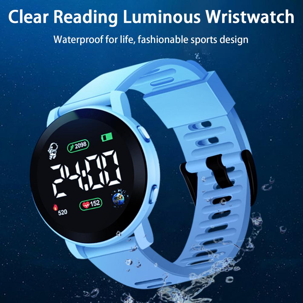 Reloj Digital LED para niños,  - Smartwatch Digital Watches For Kid Boy reseña y precio