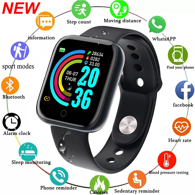Reloj inteligente Y68 para hom - Watch Smart Y68 reseña y precio