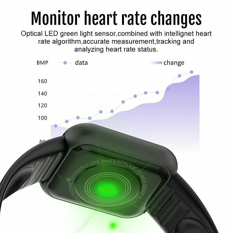 Reloj inteligente Y68 para hom - Watch Smart Y68 reseña y precio