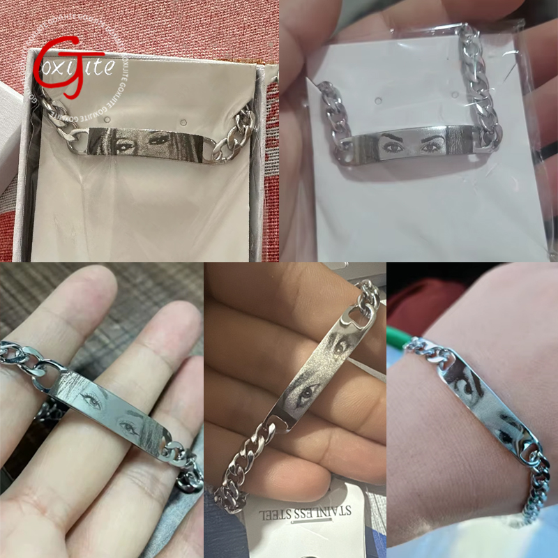 Goxijite-brazalete con foto de - Smartwatch Sports Watches For Men reseña y precio