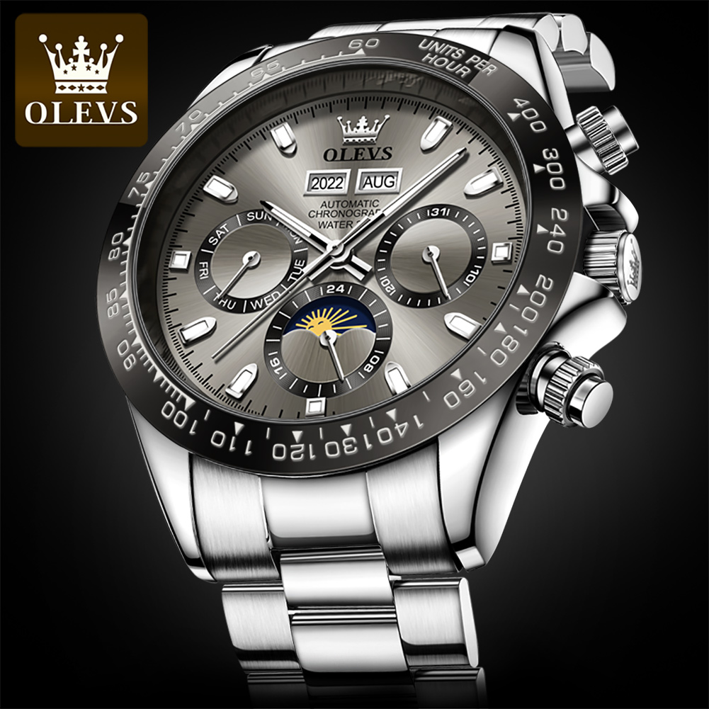 OLEVS 6654 reloj de lujo para  - Rolex Watch Datejust reseña y precio