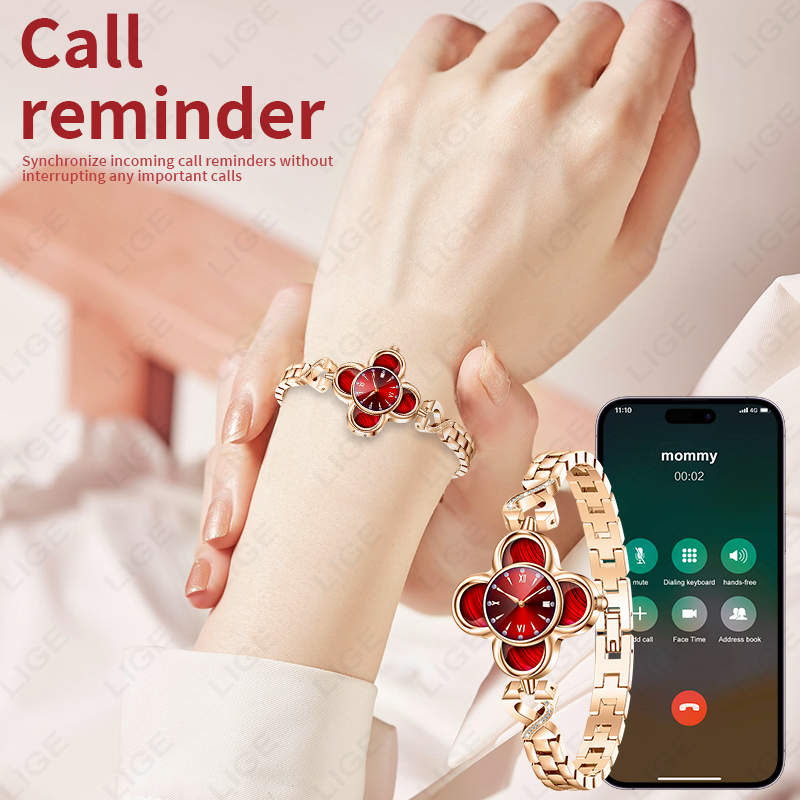 Reloj inteligente LIGE de cuar - Smartwatch Digital Watches For Women reseña y precio