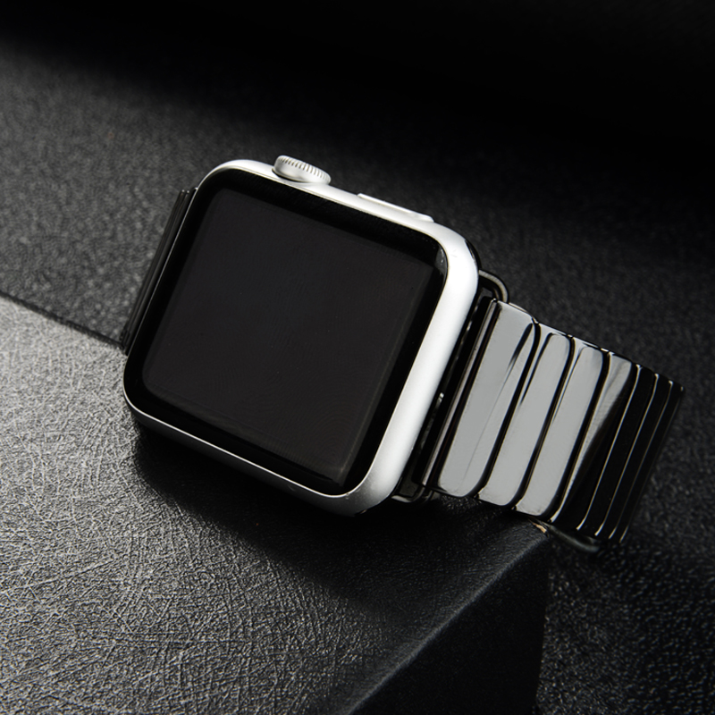 Pulsera de eslabones de cerámi - Iwatch Smartwatch Series 7 reseña y precio