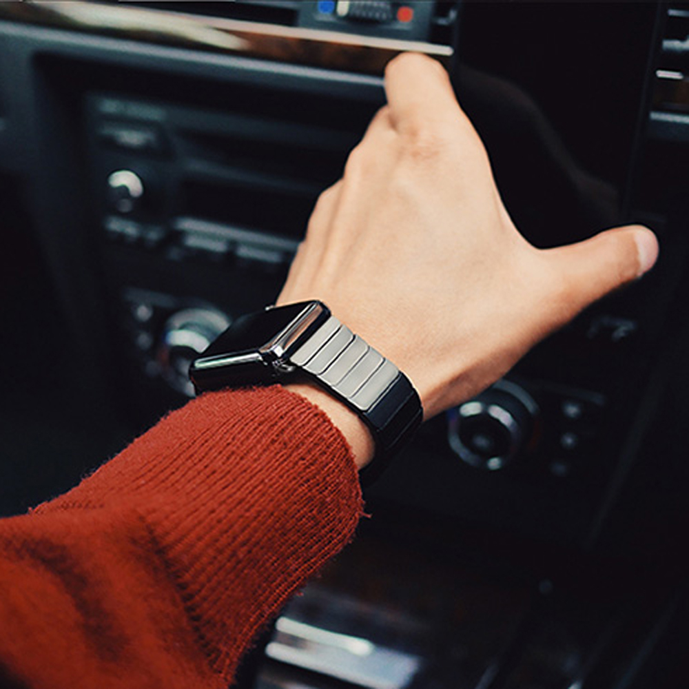 Pulsera de eslabones de cerámi - Iwatch Smartwatch Series 7 reseña y precio