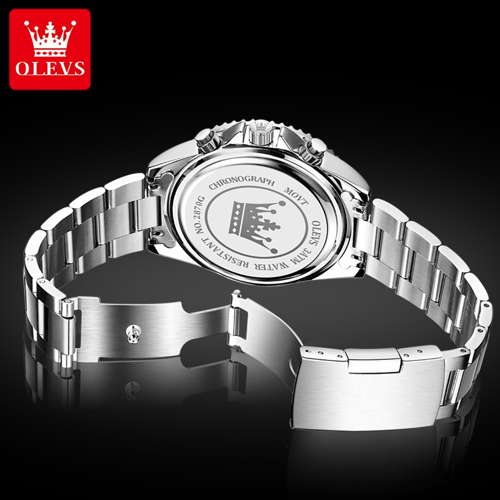 Relojes OLEVS 2870 para Hombre - Rolex Watch Datejust reseña y precio