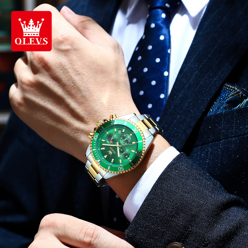 Relojes OLEVS 2870 para Hombre - Rolex Watch Datejust reseña y precio