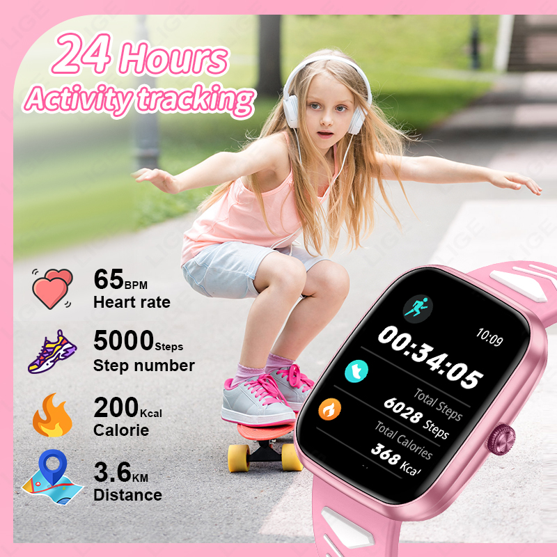 LIGE Nuevo Reloj Inteligente a - Smartwatch Digital Watches For Boys reseña y precio