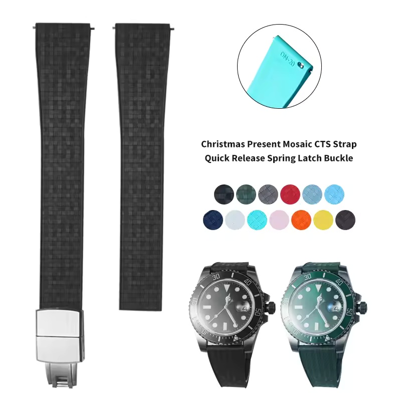 Correa de reloj de goma CTS FK - Rolex Watch Datejust reseña y precio