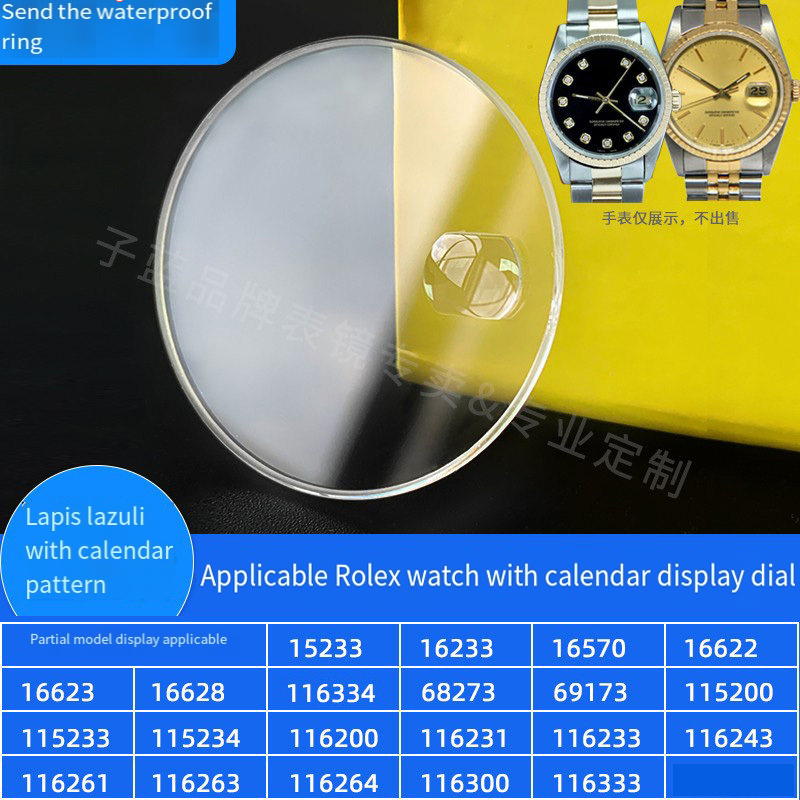 Cristal de zafiro para reloj R - Rolex Watch Datejust reseña y precio