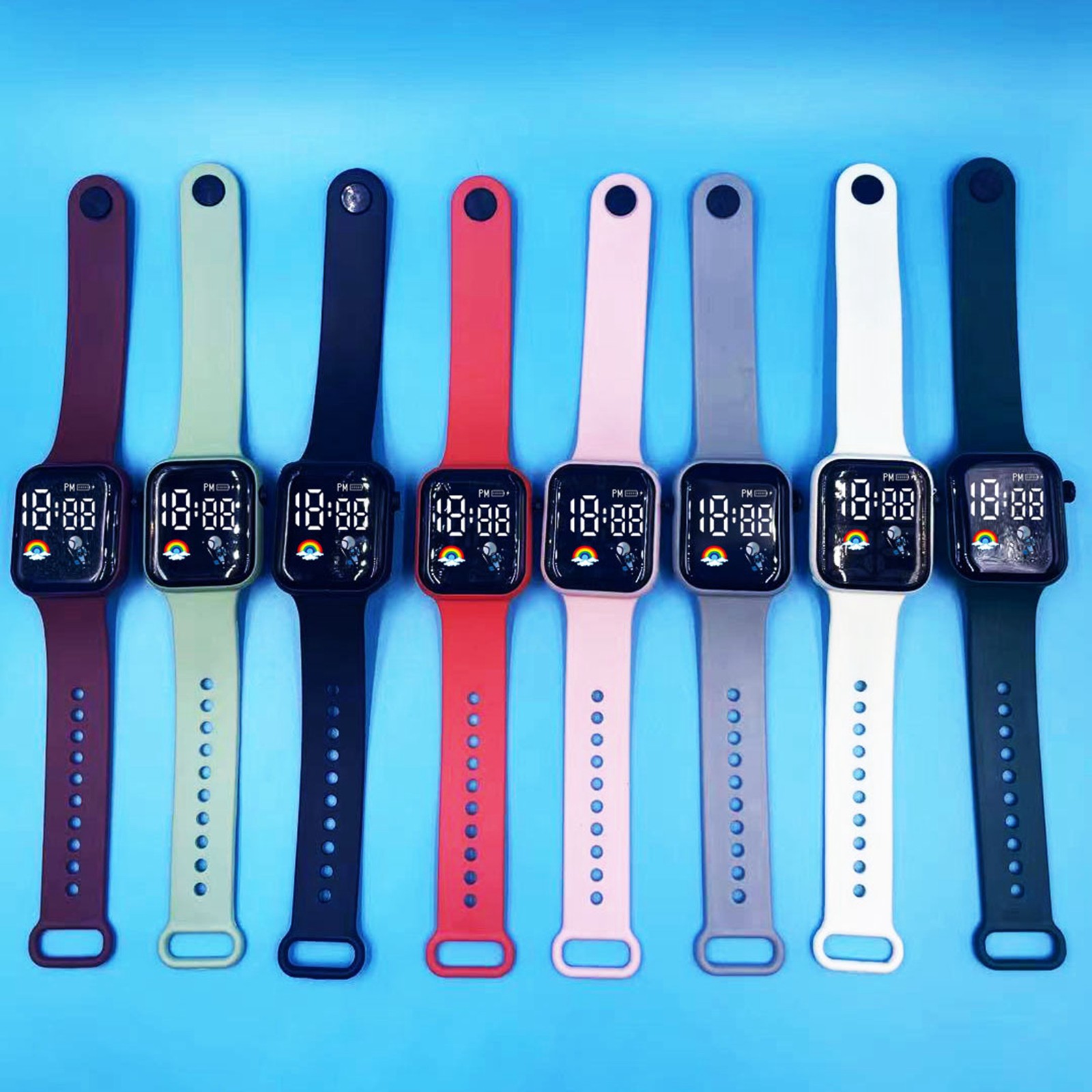 Relojes deportivos para estudi - Smartwatch Digital Watches For Boys reseña y precio