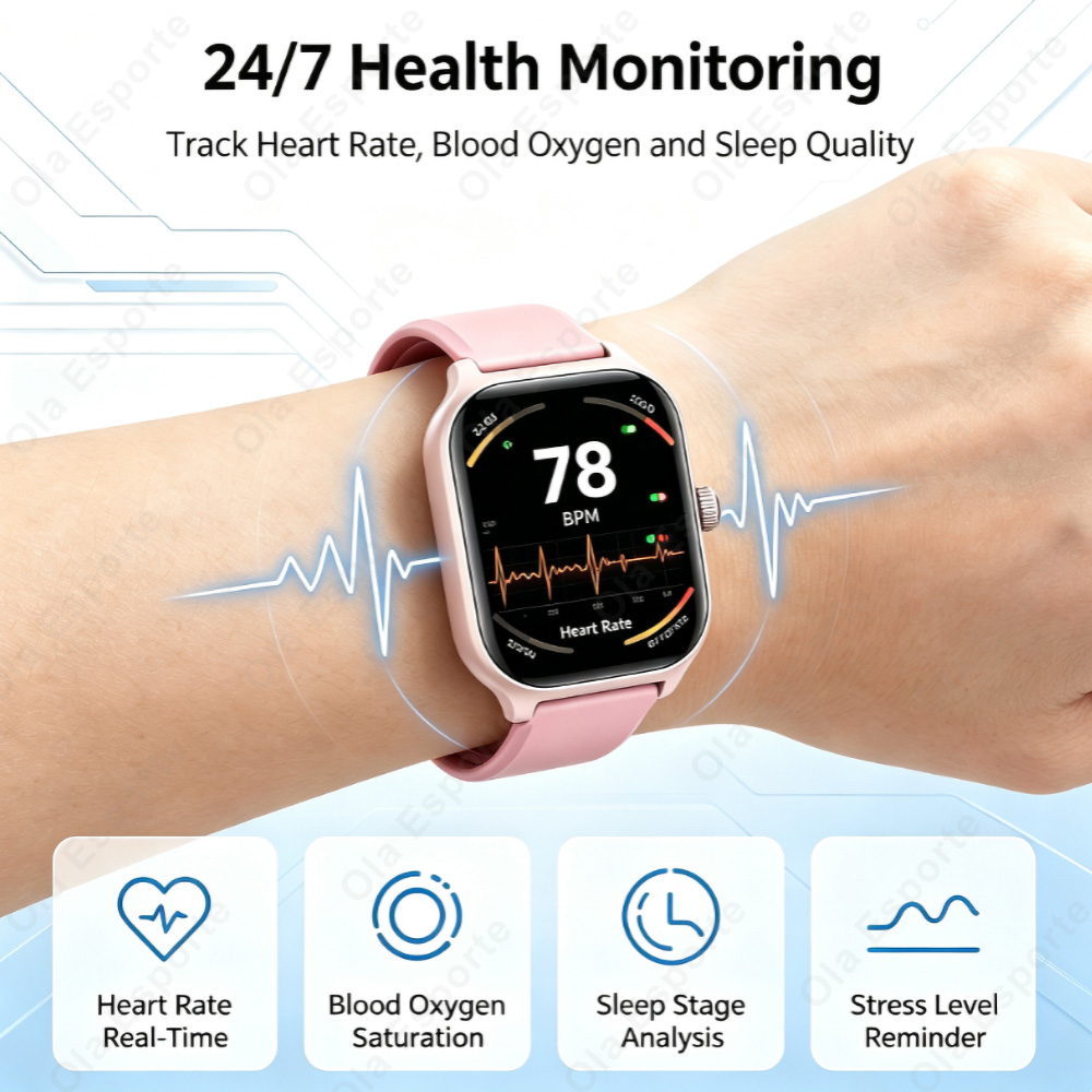 Reloj Inteligente Plus para Ho - Smartwatch Digital Watches For Men reseña y precio