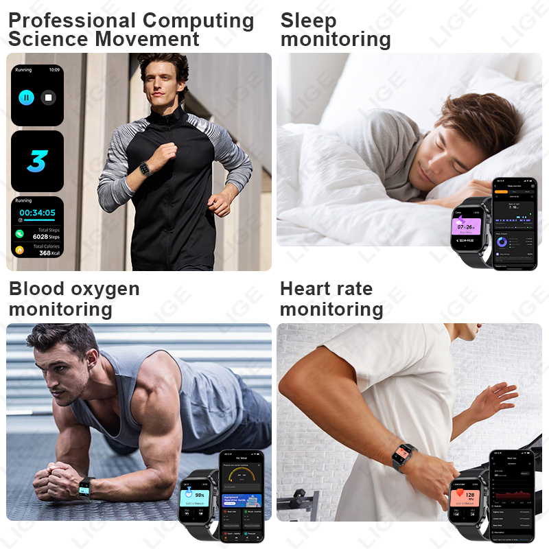 Reloj inteligente LIGE Origina - Smartwatch Branded Watches For Women reseña y precio